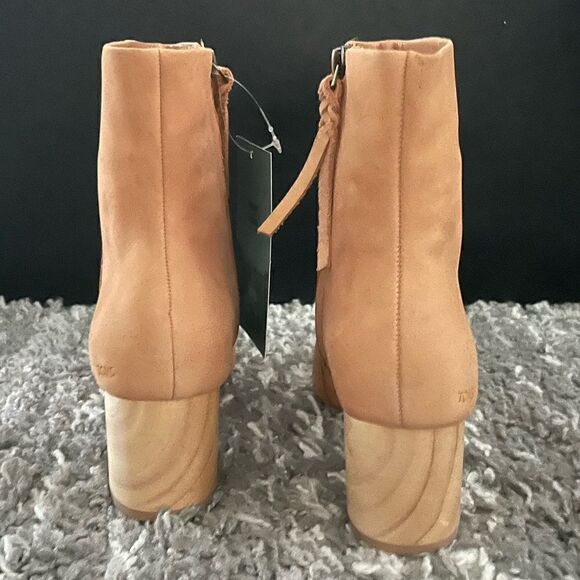 NIB TOMS Evie Zippered Booties - Picture 6 of 9